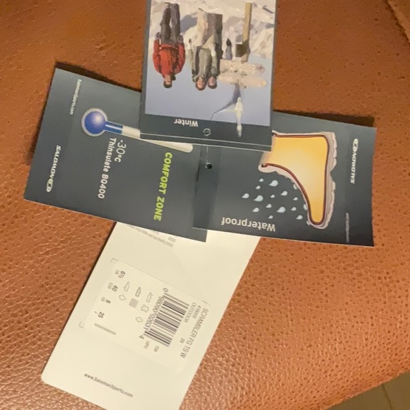 Salomon Womens waterproof winter boots Size 8 - Picture 2 of 9